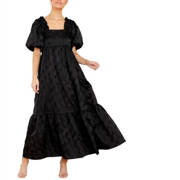 CROSBY by Mollie Burch Dresses & Skirts - Nwt crosby by mollie burch lady day dancing hearts dress in black